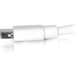 C2G 3ft Mini DisplayPort Cable 4K 30Hz - White — 54410