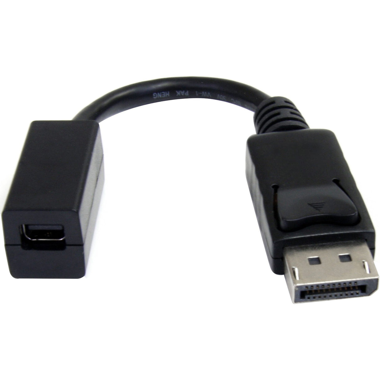 StarTech.com 6in (15cm) DisplayPort to Mini DisplayPort Cable, 4K x 2K Video, DP Male to Mini DP Female Adapter Cable, DP to mDP 1.2 — DP2MDPMF6IN