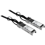 StarTech.com 1m 10G SFP+ to SFP+ Direct Attach Cable for Cisco SFP-H10GB-CU1M - 10GbE SFP+ Copper DAC 10Gbps Passive Twinax — SFPCMM1M