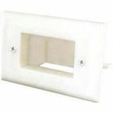 Peerless-AV&reg; Easy Mount Recessed Low Voltage Cable Plate — IBA4-W