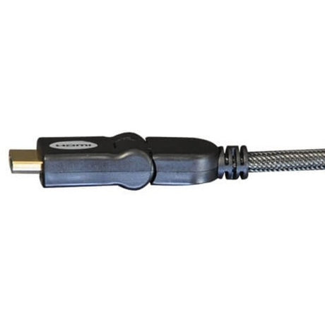 Eaton Tripp Lite Series High-Speed HDMI Cable with Swivel Connectors, Digital Video with Audio, UHD 4K (M/M), 10 ft. (3.05 m) — P568-010-SW