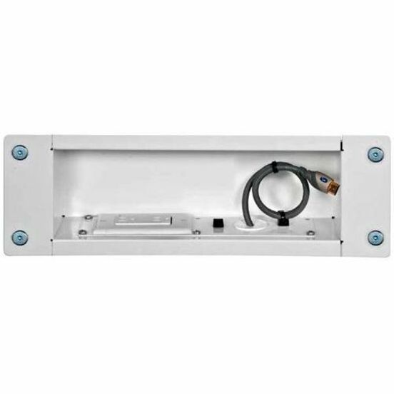 Peerless-AV&reg; Recessed Cable Managementand Power Storage Accessory Box With Surge Protected Duplex Receptacle — IBA3AC
