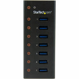 StarTech.com 7 Port USB 3.0 Hub - 5Gbps - Desktop or Wall-mountable Metal Enclosure — ST7300U3M
