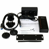 StarTech.com 7 Port USB 3.0 Hub - 5Gbps - Desktop or Wall-mountable Metal Enclosure — ST7300U3M