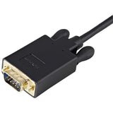 StarTech.com 3ft (1m) DisplayPort to VGA Cable, Active DisplayPort to VGA Adapter Cable, 1080p Video, DP to VGA Monitor Converter Cable — DP2VGAMM3B