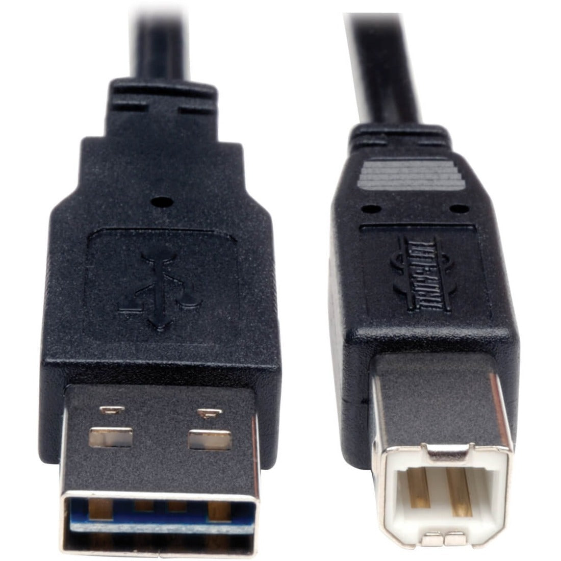 Eaton Tripp Lite Series Universal Reversible USB 2.0 Cable (Reversible A to B M/M), 10 ft. (3.05 m) — UR022-010