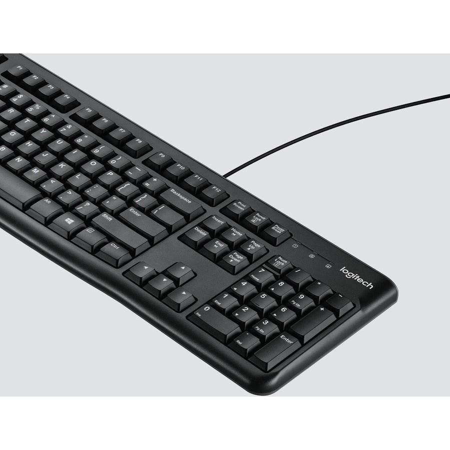 Logitech K120 Plug-and-Play USB Keyboard — 920-002478