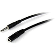 StarTech.com 2m 3.5mm 4 Position TRRS Headset Extension Cable - M/F — MUHSMF2M
