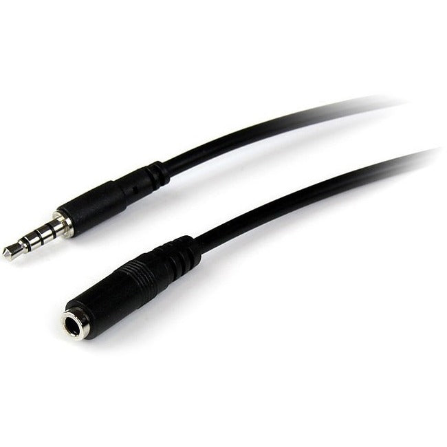 StarTech.com 2m 3.5mm 4 Position TRRS Headset Extension Cable - M/F — MUHSMF2M
