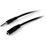 StarTech.com 2m 3.5mm 4 Position TRRS Headset Extension Cable - M/F — MUHSMF2M
