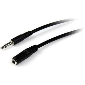 StarTech.com 2m 3.5mm 4 Position TRRS Headset Extension Cable - M/F — MUHSMF2M