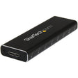 StarTech.com M.2 SSD Enclosure for M.2 SATA SSDs - USB 3.0 (5Gbps) with UASP - External M.2 SSD Enclosure - Aluminum — SM2NGFFMBU33