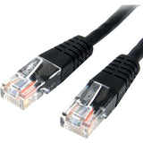 StarTech.com 25 ft Black Molded Cat5e UTP Patch Cable — M45PATCH25BK