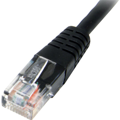 StarTech.com 25 ft Black Molded Cat5e UTP Patch Cable — M45PATCH25BK