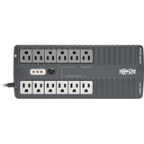 Eaton Tripp Lite Series 750VA 450W Standby UPS - 12 NEMA 5-15R Outlets, 120V, 50/60 Hz, 5-15P Plug, ENERGY STAR, Desktop/Wall — ECO750UPS
