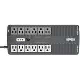 Eaton Tripp Lite Series 750VA 450W Standby UPS - 12 NEMA 5-15R Outlets, 120V, 50/60 Hz, 5-15P Plug, ENERGY STAR, Desktop/Wall — ECO750UPS