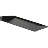 StarTech.com 1U Server Rack Shelf, Universal Rack Mount Cantilever Tray for 19" Network Equipment Rack, Heavy Duty Steel, 7" (17.8cm) Deep — CABSHELF1U