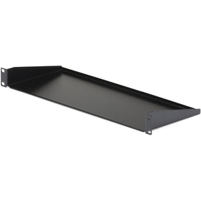 StarTech.com 1U Server Rack Shelf, Universal Rack Mount Cantilever Tray for 19" Network Equipment Rack, Heavy Duty Steel, 7" (17.8cm) Deep — CABSHELF1U