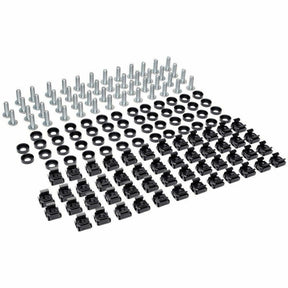 Eaton Tripp Lite Series SmartRack Square Hole Hardware Kit with 50 pcs 12-24 screws and washers — SRCAGENUTS1224