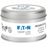 Eaton Tripp Lite Series SmartRack Square Hole Hardware Kit with 50 pcs 12-24 screws and washers — SRCAGENUTS1224