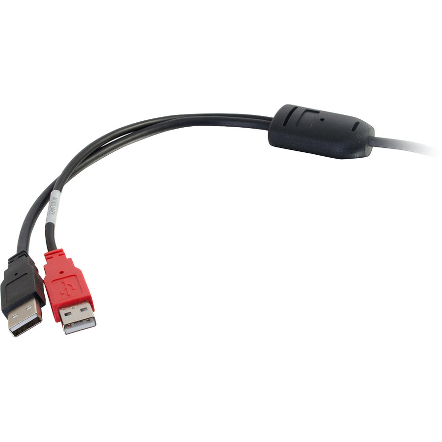 C2G 6ft USB A to USB B Y-Cable - Dual USB A to USB B Cable - USB 2.0 - M/M — 28108