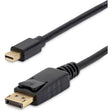 StarTech.com 3ft (1m) Mini DisplayPort to DisplayPort 1.2 Cable, 4K x 2K mDP to DisplayPort Adapter Cable, Mini DP to DP Cable for Monitor — MDP2DPMM3