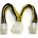 StarTech.com 6in PCI Express Power Splitter Cable — PCIEXSPLIT6
