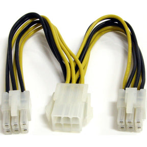 StarTech.com 6in PCI Express Power Splitter Cable — PCIEXSPLIT6
