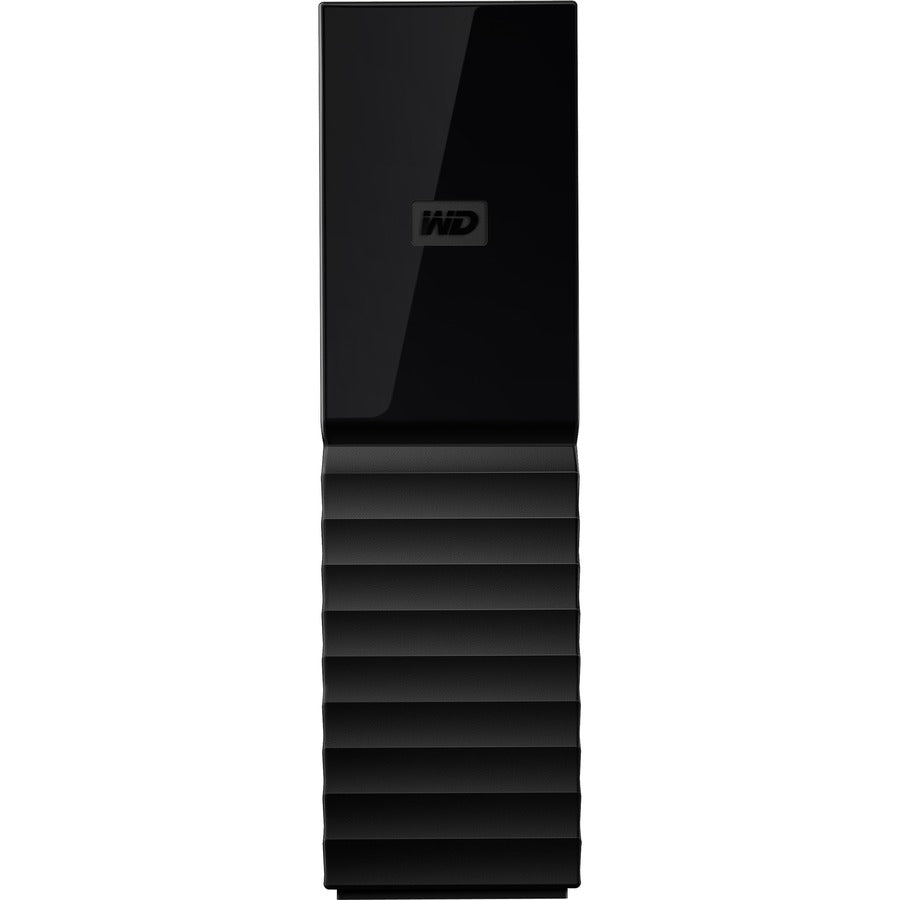 WD My Book 8TB USB 3.0 desktop hard drive with password protection and auto backup software — WDBBGB0080HBK-NESN