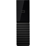 WD My Book 8TB USB 3.0 desktop hard drive with password protection and auto backup software — WDBBGB0080HBK-NESN