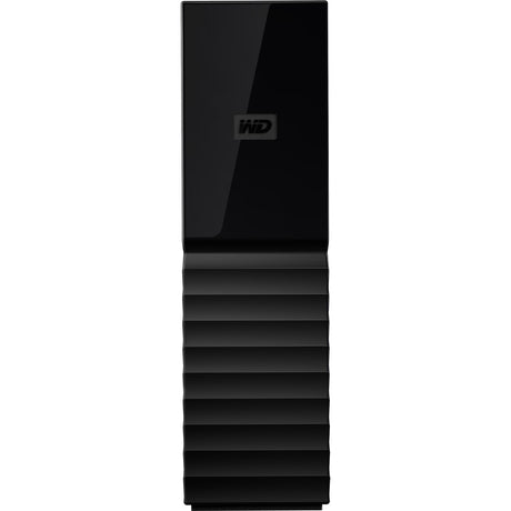 WD My Book 8TB USB 3.0 desktop hard drive with password protection and auto backup software — WDBBGB0080HBK-NESN