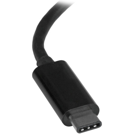 StarTech.com USB C to Gigabit Ethernet Adapter - Thunderbolt 3 - 10/100/1000Mbps - Black — US1GC30B