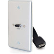 C2G HDMI Wall Plate - Single Gang — 39870
