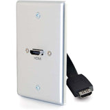 C2G HDMI Wall Plate - Single Gang — 39870