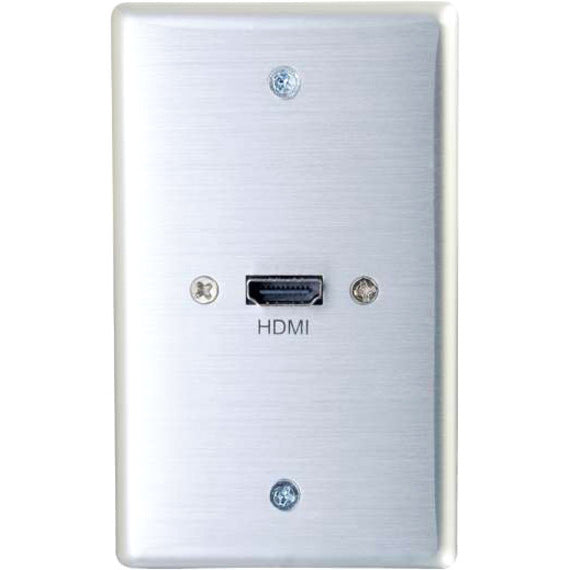 C2G HDMI Wall Plate - Single Gang — 39870