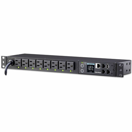 CyberPower PDU81001 100 - 120 VAC 15A Switched Metered-by-Outlet PDU — PDU81001