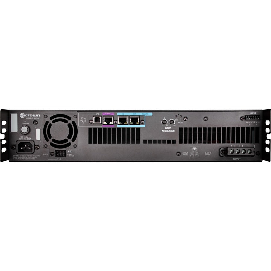 Crown DriveCore Install 2|600N Amplifier - 600 W RMS - 2 Channel - Black — DCI2X600N-U-USFX