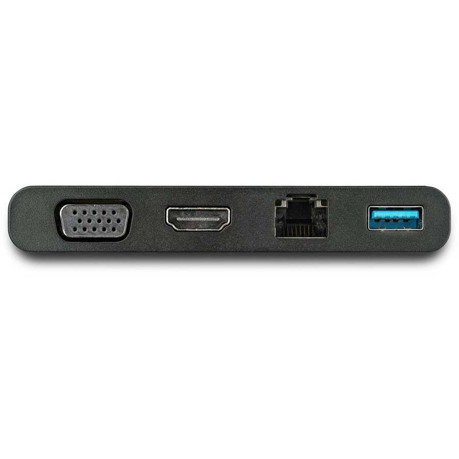 StarTech.com USB C Multiport Adapter with HDMI, VGA, Gb Ethernet & USB - USB C to 4K HDMI or 1080p VGA Adapter Mini Dock Hub - Travel Dock — DKT30CHVCM