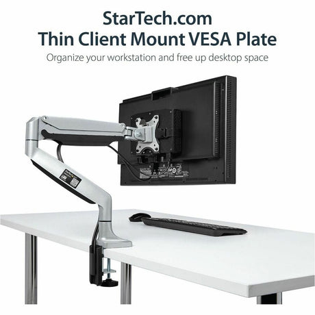 StarTech.com Thin Client Mount - VESA Mounting Bracket - Under Desk Computer Mount - Thin Client PC Monitor Mount — ACCSMNT