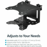 StarTech.com Thin Client Mount - VESA Mounting Bracket - Under Desk Computer Mount - Thin Client PC Monitor Mount — ACCSMNT