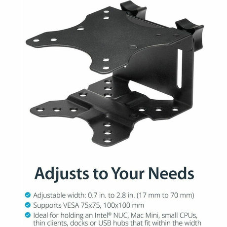 StarTech.com Thin Client Mount - VESA Mounting Bracket - Under Desk Computer Mount - Thin Client PC Monitor Mount — ACCSMNT