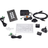Black Box Wallplate Control Panel - RS-232, 8-Button — AVS-CTRL8