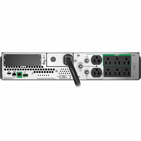 APC Smart-UPS, Line Interactive, 2200VA, Rackmount 2U, 120V, 6x NEMA 5-15R+2x NEMA 5-20R outlets, SmartConnect Port+SmartSlot, AVR, LCD — SMT2200RM2UC
