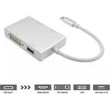 Axiom Docking Station — 4N1USBCHVDU-AX