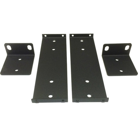 Vaddio Dual 1/2 Rack Mounting Kit - Black — 998-6000-006