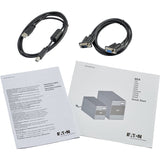 Eaton 9SX 1000VA 900W 120V Online Double-Conversion UPS - 6 NEMA 5-15R Outlets, Cybersecure Network Card Option, Extended Run, Tower — 9SX1000