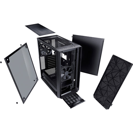 Fractal Design Meshify C Window Computer Case — FD-CA-MESH-C-BKO-TG