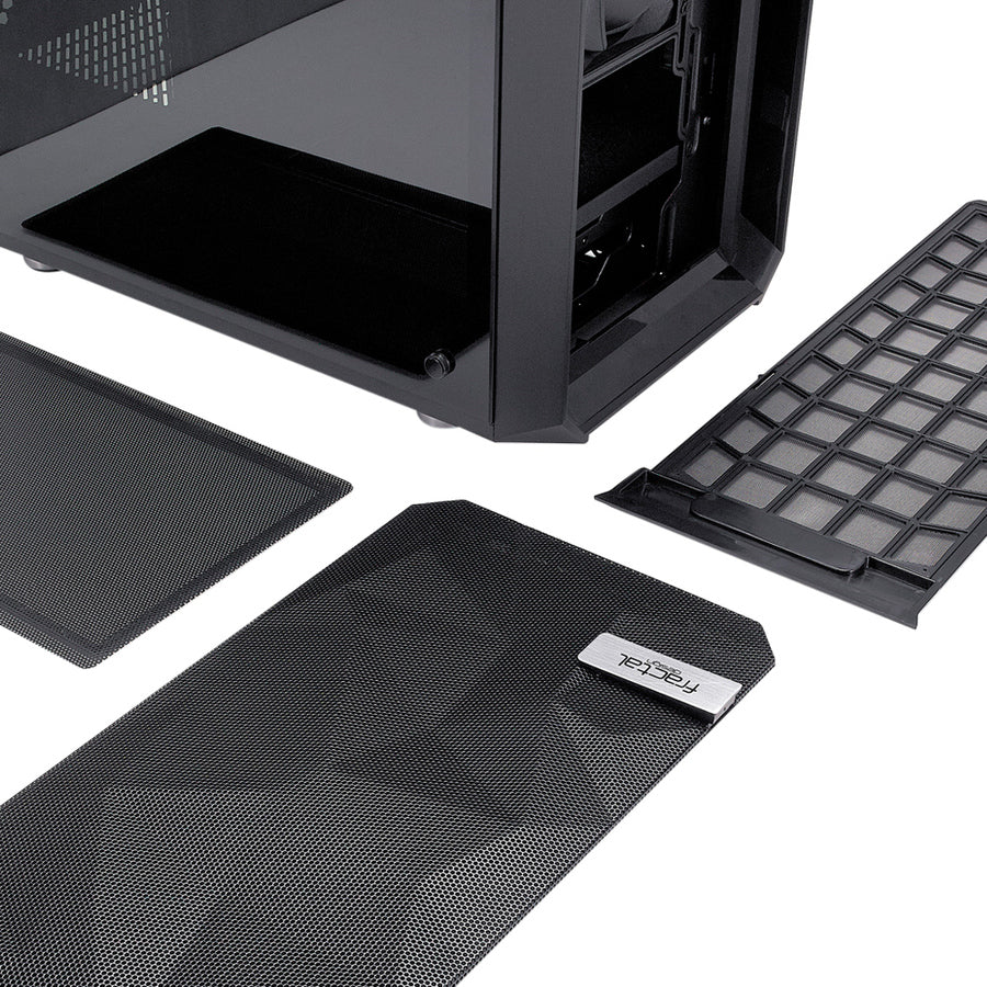 Fractal Design Meshify C Window Computer Case — FD-CA-MESH-C-BKO-TG
