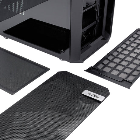 Fractal Design Meshify C Window Computer Case — FD-CA-MESH-C-BKO-TG