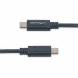 StarTech.com 2m 6 ft USB C Cable - M/M - USB 2.0 - USB-IF Certified - USB-C Charging Cable - USB 2.0 Type C Cable — USB2CC2M